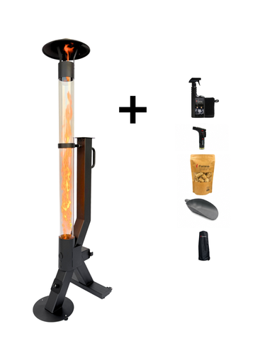 Pellet Stove Starter Set – Flamesa® Flare – Complete Set incl. Accessories
