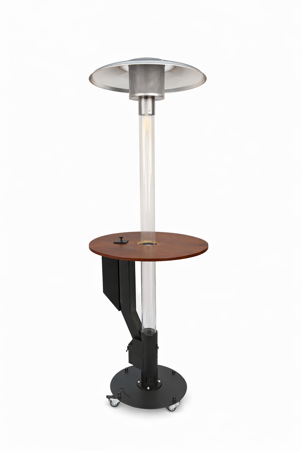 pellet fire pit – Flamesa Solaro on patio