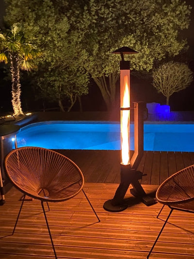 Since we got this heater, we’re outside almost every evening.
