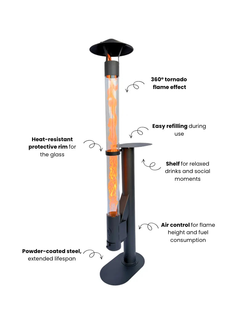 Pellet Stove Starter Set Flamesa® Lumina – Starter Set Including Accessories